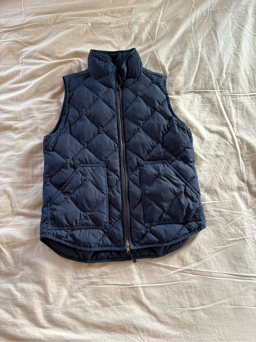 Women’s DownQuilted Navy Puffer Vest